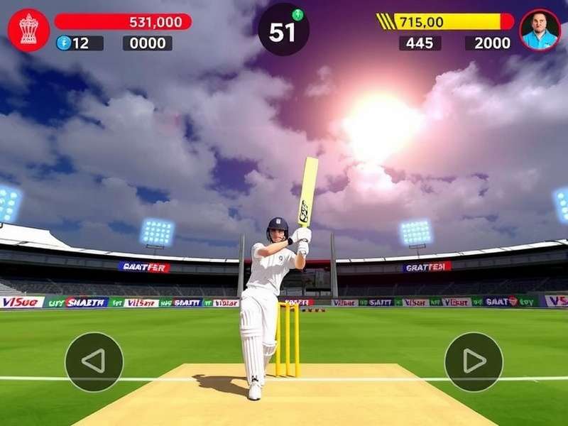 Indian VR Cricket Star Gameplay Screenshot
