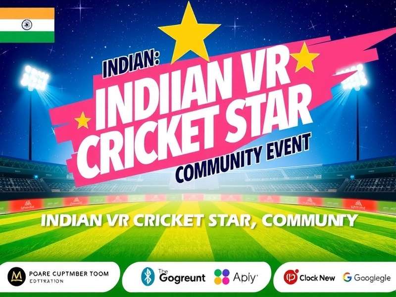 Indian VR Cricket Star Community Event
