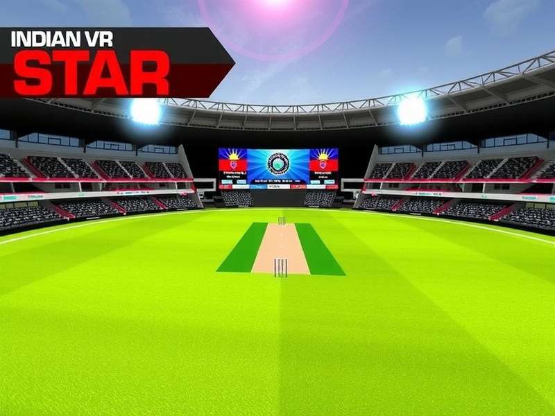 Indian VR Cricket Star Stadium Replica